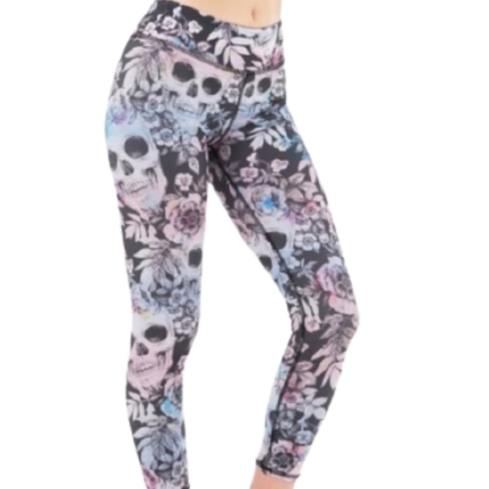 Evcr Evolution & Creation Sofia Sugar Skull Leggi… - image 2